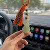 Jade pendants, natural Xiuyan jade car pendants, fashionable and trendy Chinese-style bags, mobile phone pendants, accessories and gifts Application Scenario
